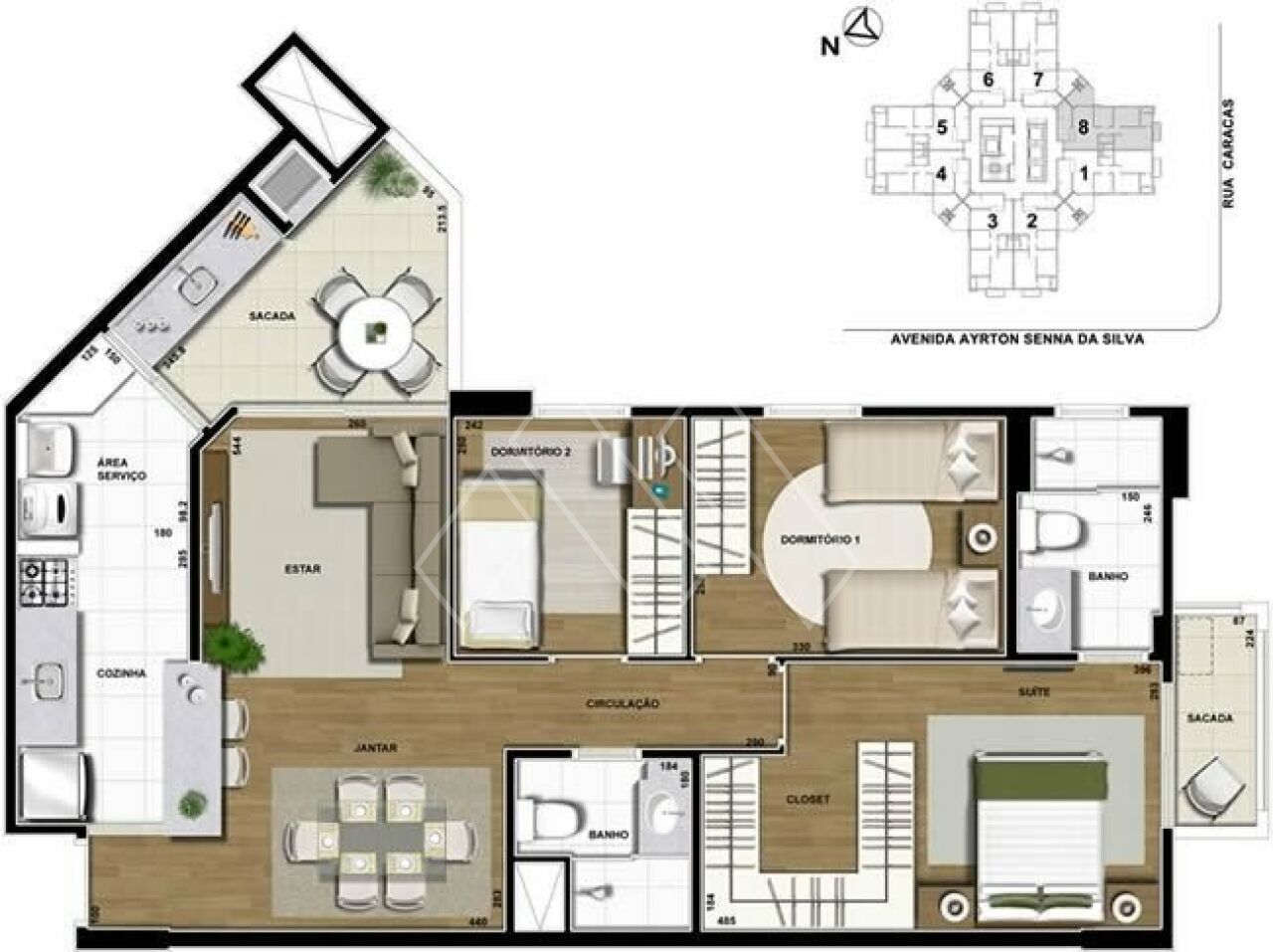 Apartamento, 3 quartos, 82 m² - Foto 24