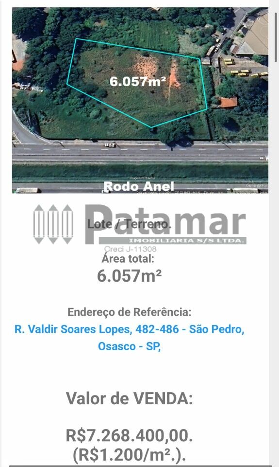 Terreno para Venda - São Pedro