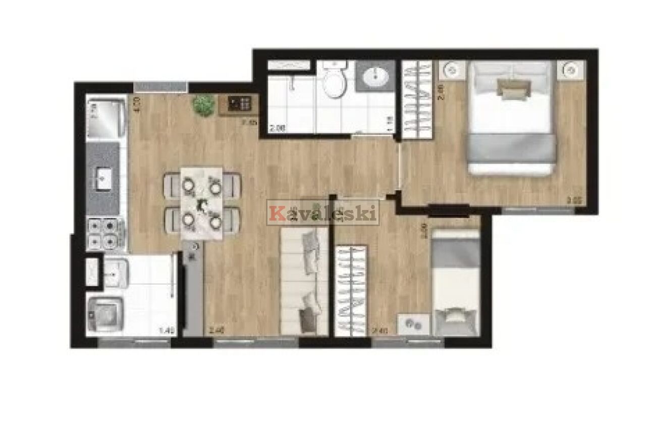 Apartamento para Venda - VILA VERMELHA