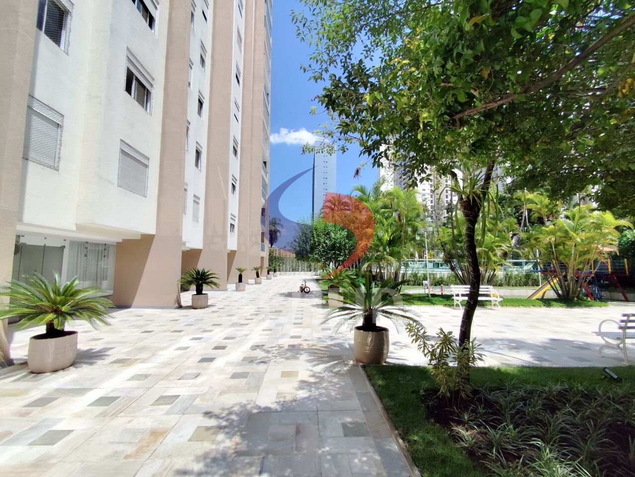 Entrada do condomínio