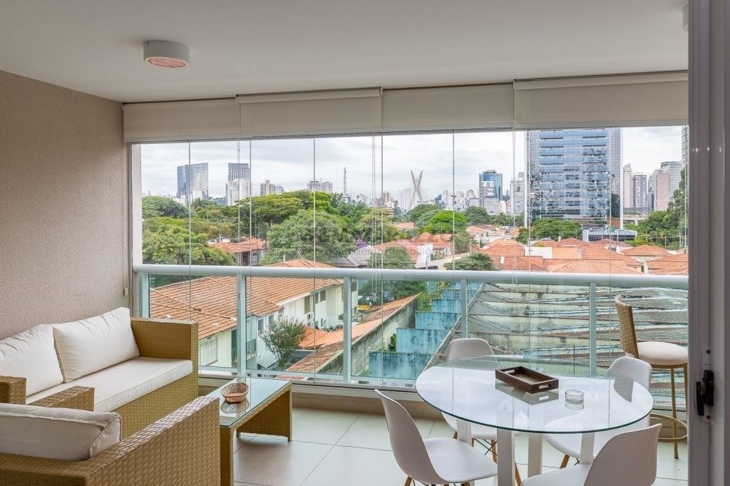 Apartamento Brooklin Paulista 1 dormitorios 2 banheiros 1 vagas na garagem