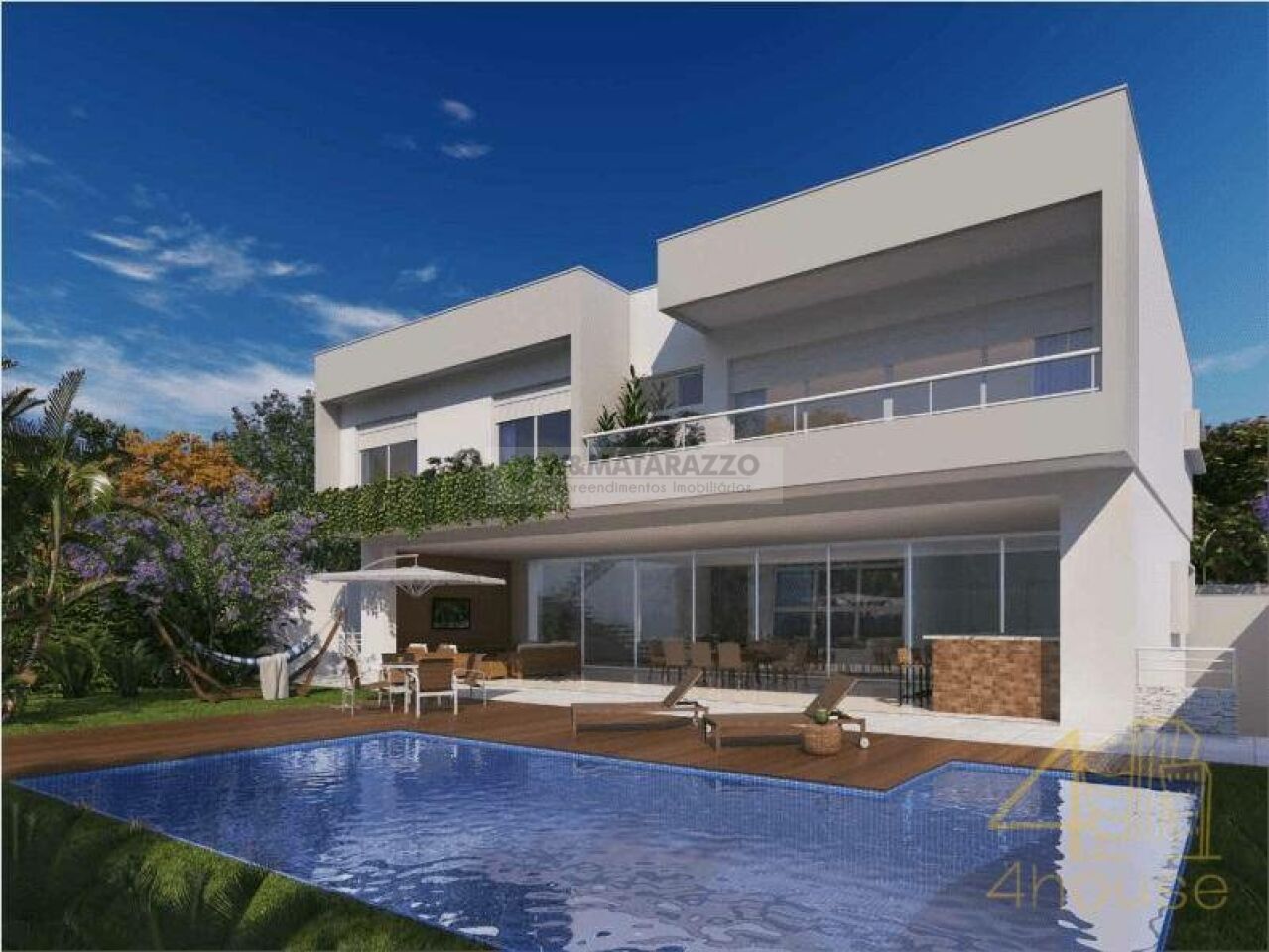 Casa de Condomínio Chácara Santo Antônio (Zona Sul) 4 dormitorios 6 banheiros 6 vagas na garagem