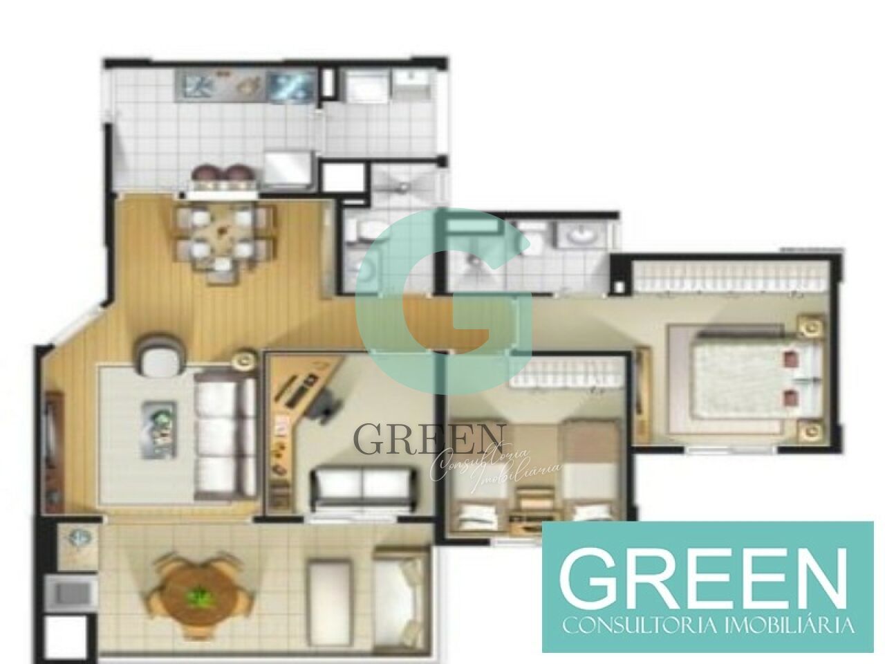 Apartamento, 3 quartos, 83 m² - Foto 10