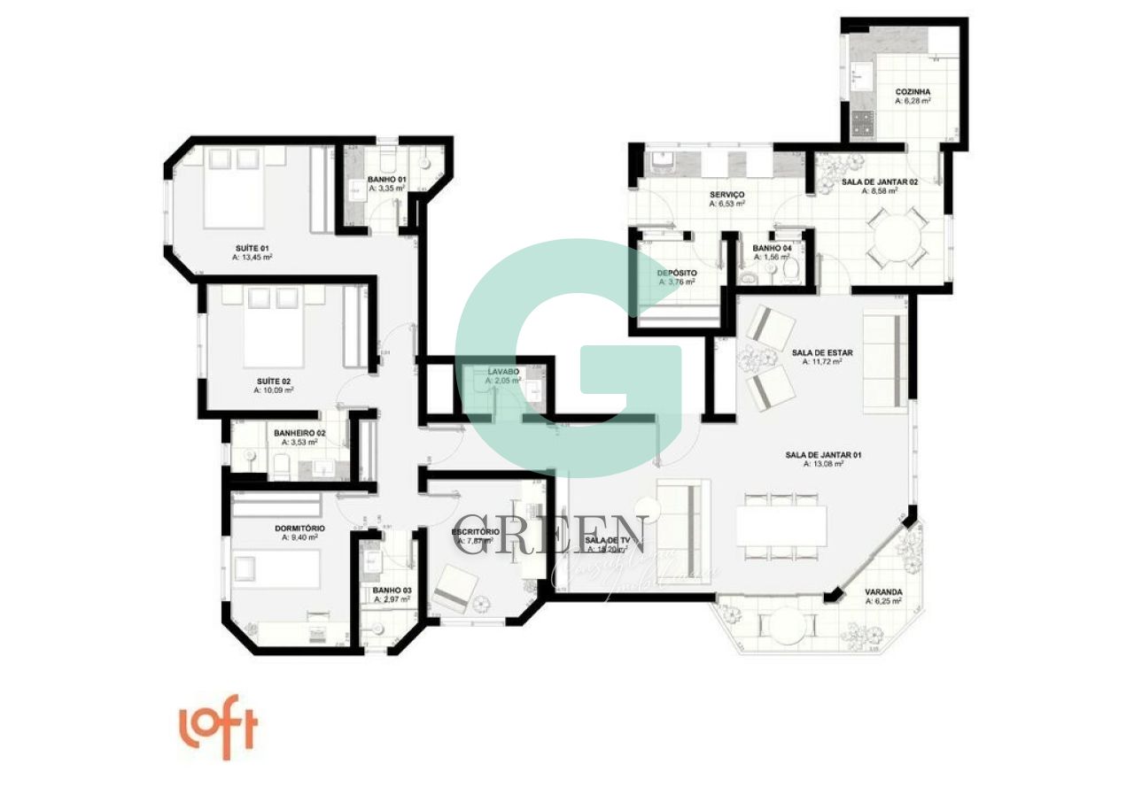 Apartamento, 4 quartos, 153 m² - Foto 77