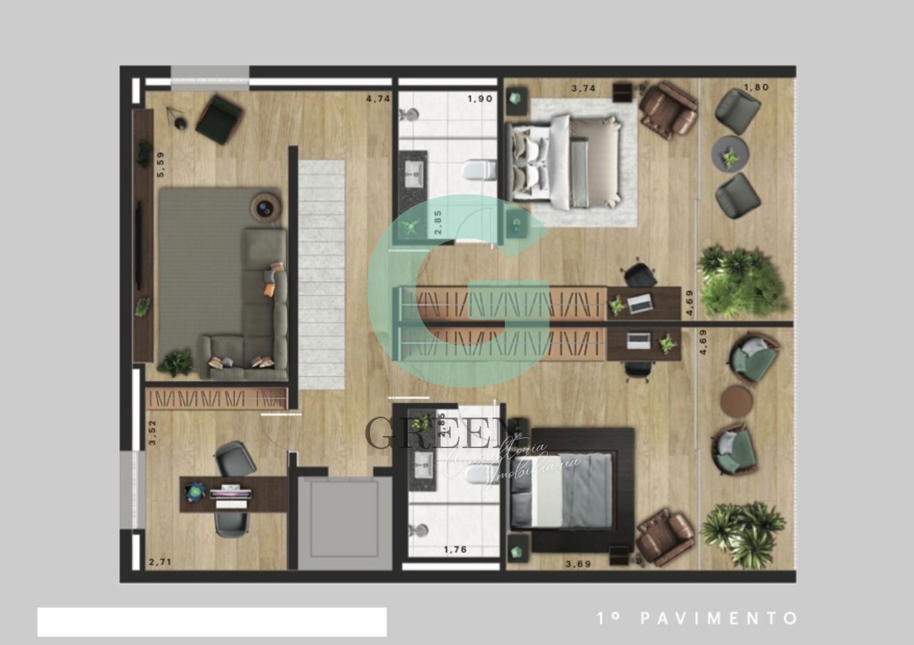 Casa de Condomínio, 4 quartos - Foto 11