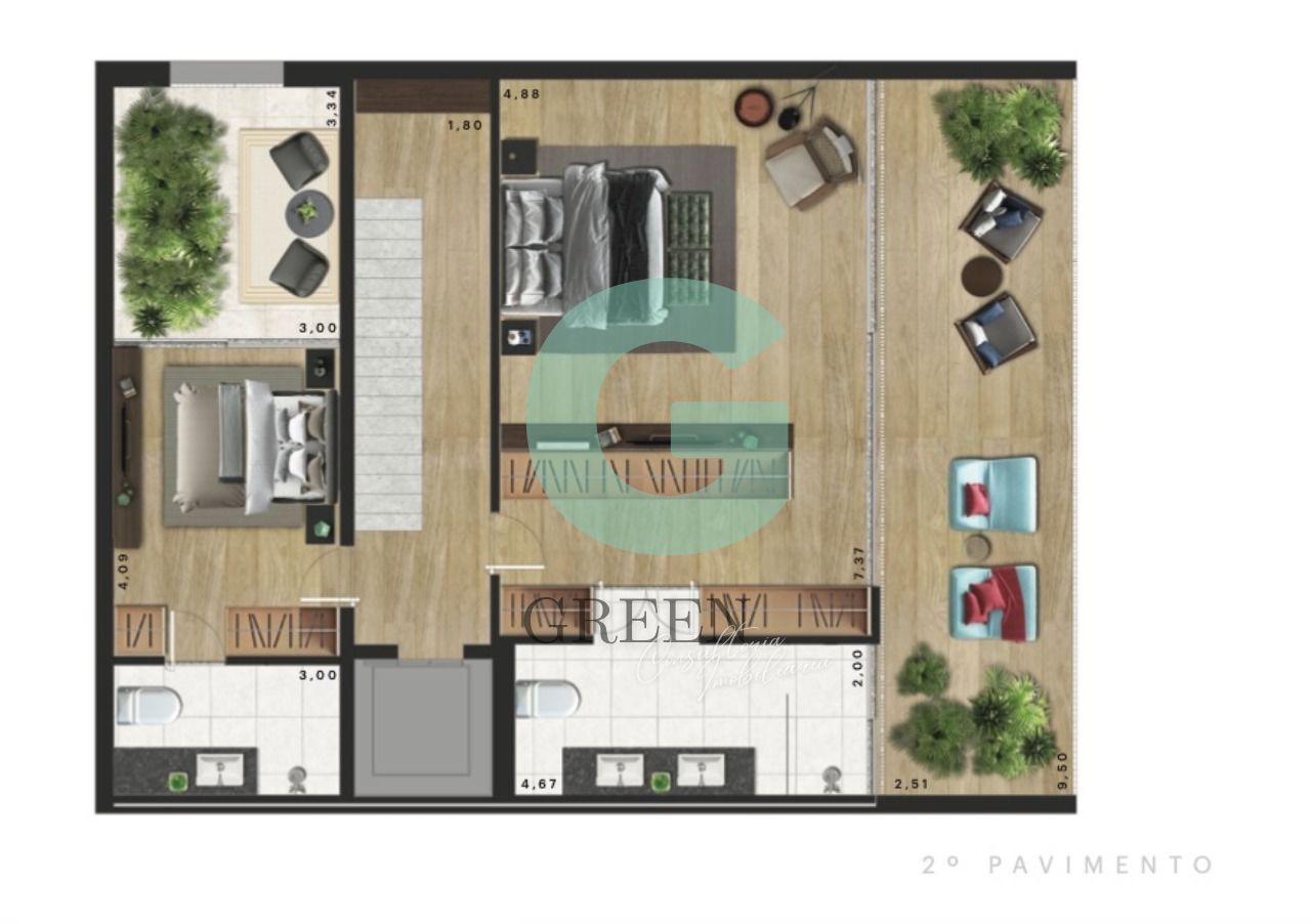 Casa de Condomínio, 4 quartos - Foto 12