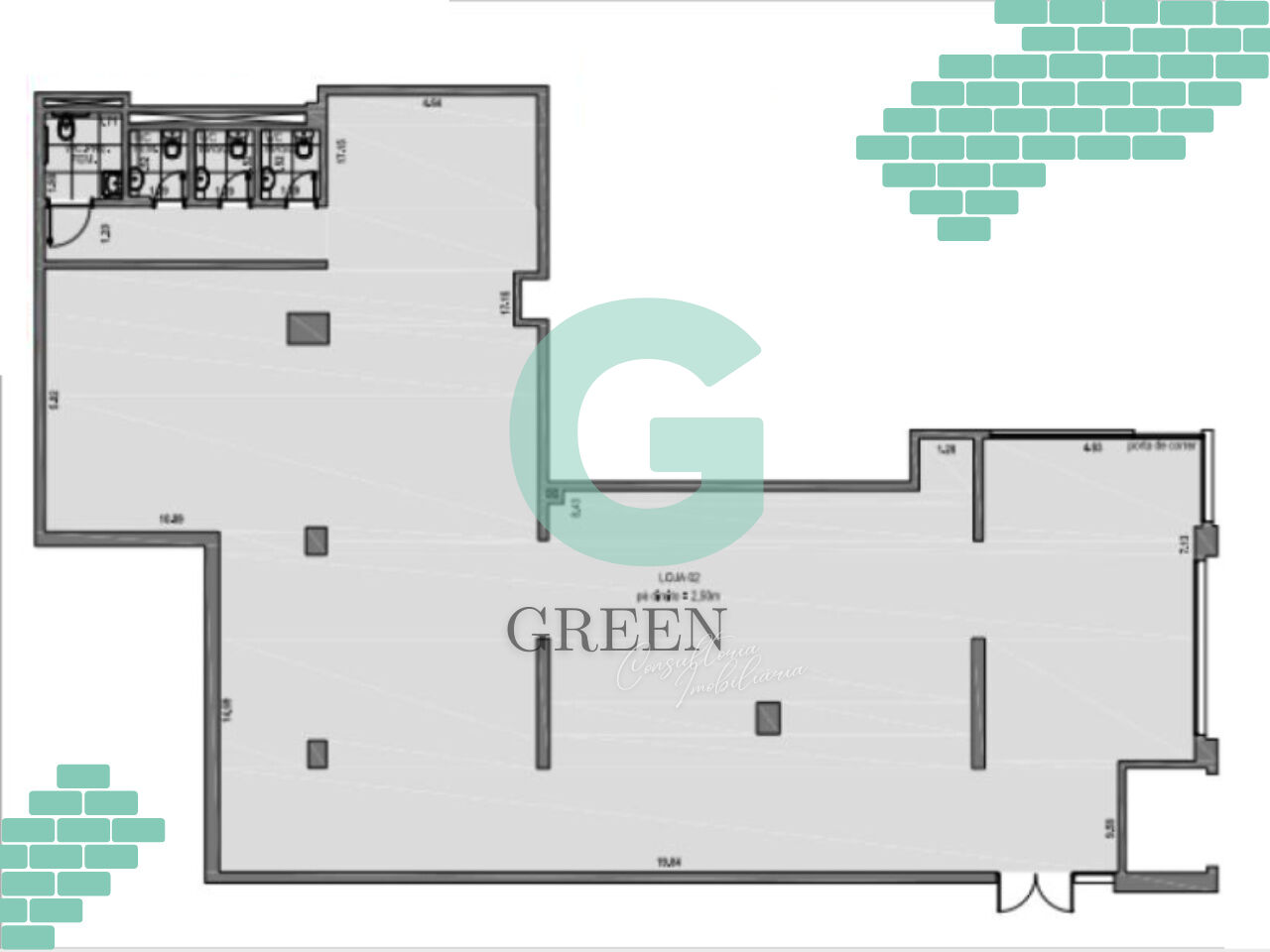 Loja-Salão, 326 m² - Foto 12