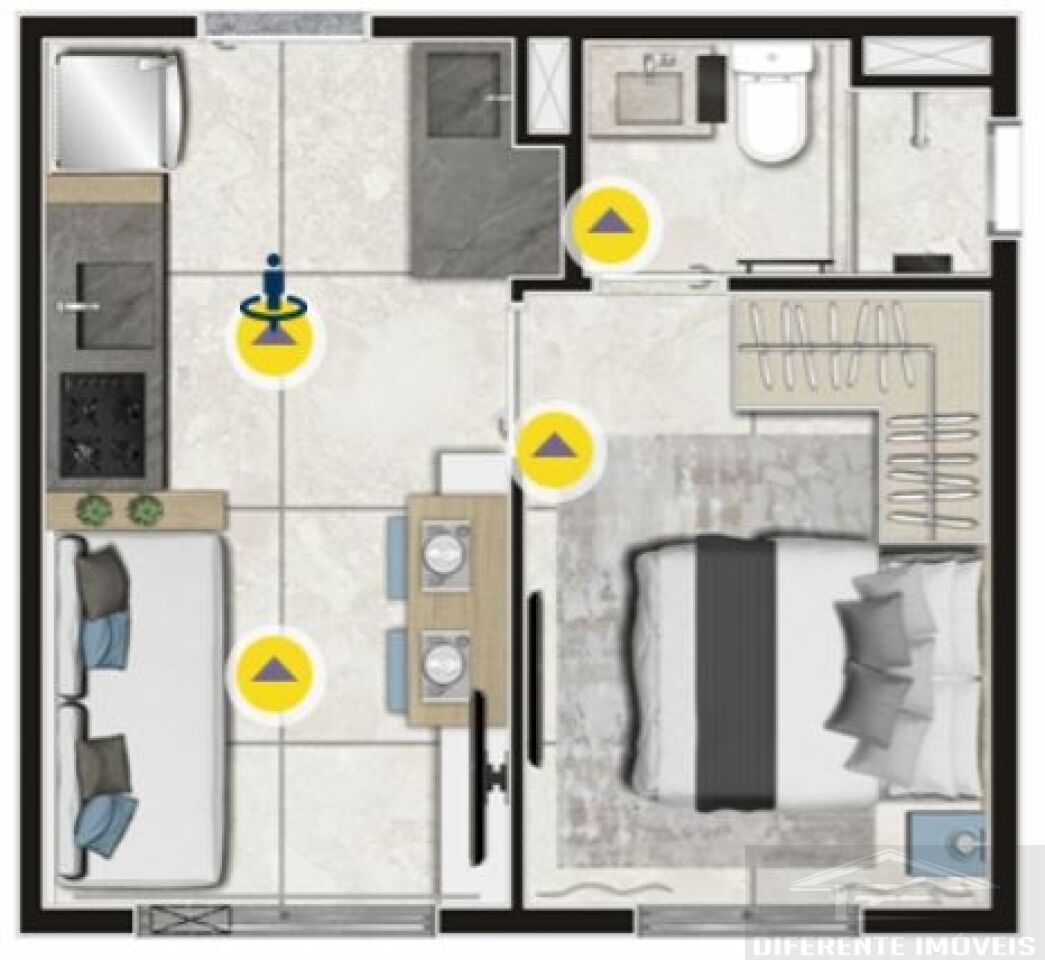 Apartamento para Venda - Cidade Satélite Santa Bárbara