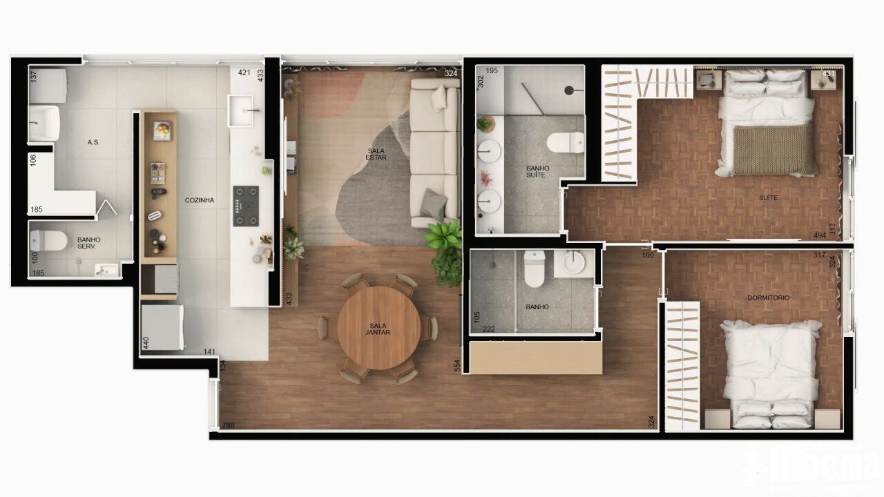 Apartamento para Venda - PARAÍSO