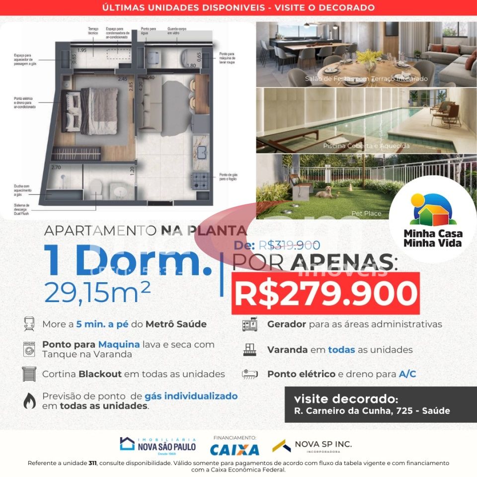 Apartamento para Venda - Vila da Saúde