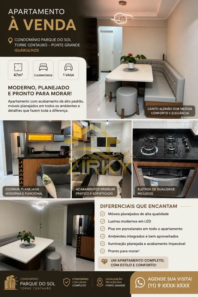 Apartamento para Venda - Ponte Grande
