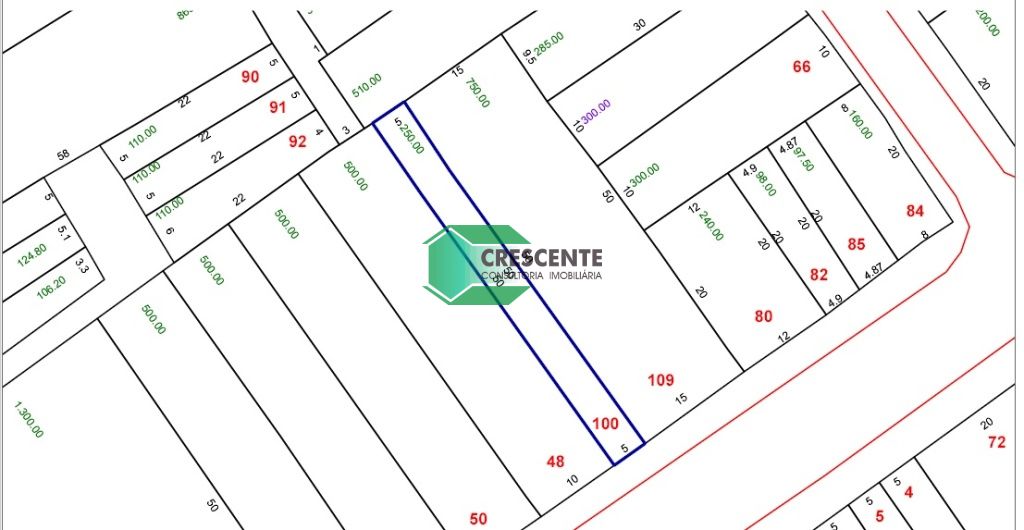 Terreno para Venda - Centro