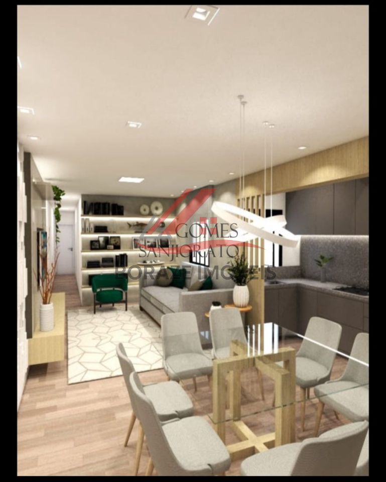 Apartamento com 3 quartos, sendo 1 suíte para venda no Campestre em Santo André