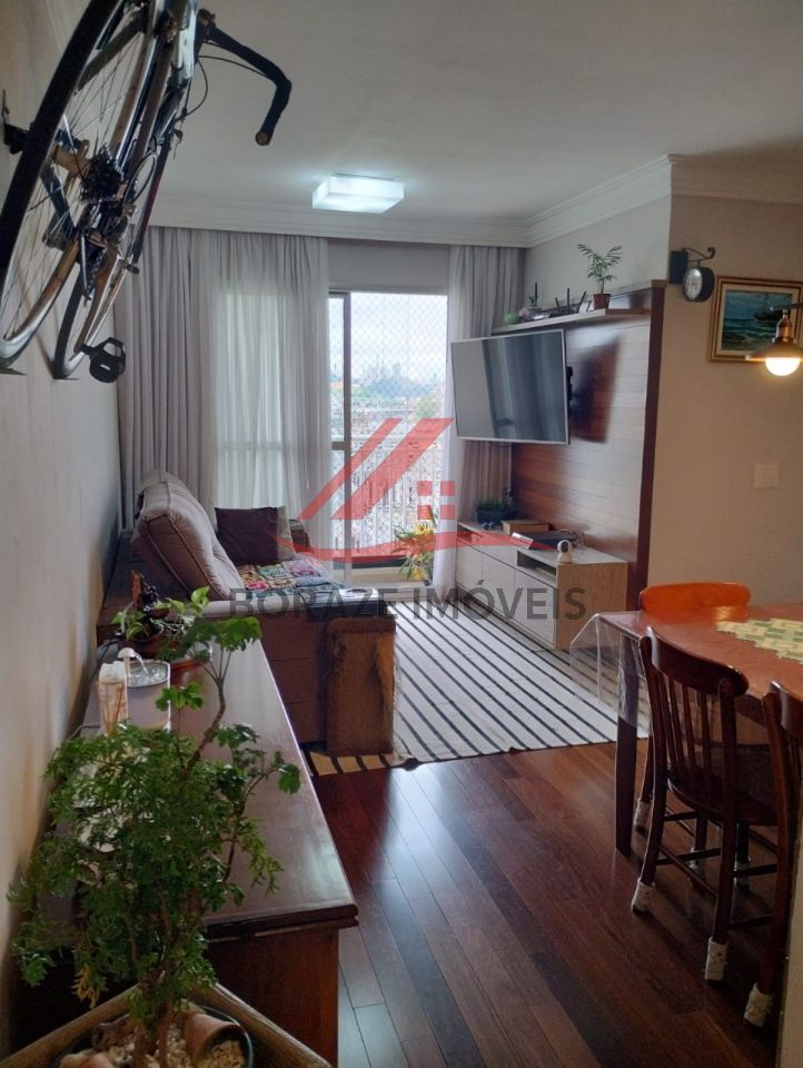 Apartamento com 3 quartos, sendo 1 suíte para venda na Vila Homero Thon em Santo André