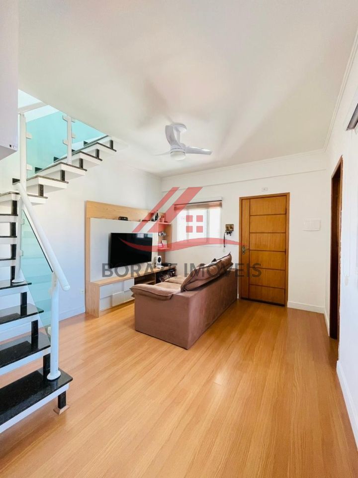 Cobertura com 3 quartos, sendo 1 suíte para venda na Vila Tibiriçá em Santo André