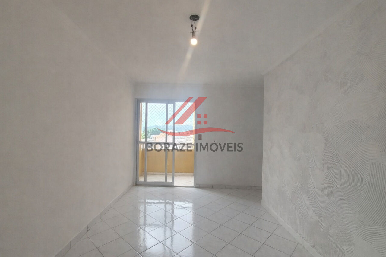 Apartamento com 55m² e 2 quartos para alugar no Parque São Vicente Mauá.