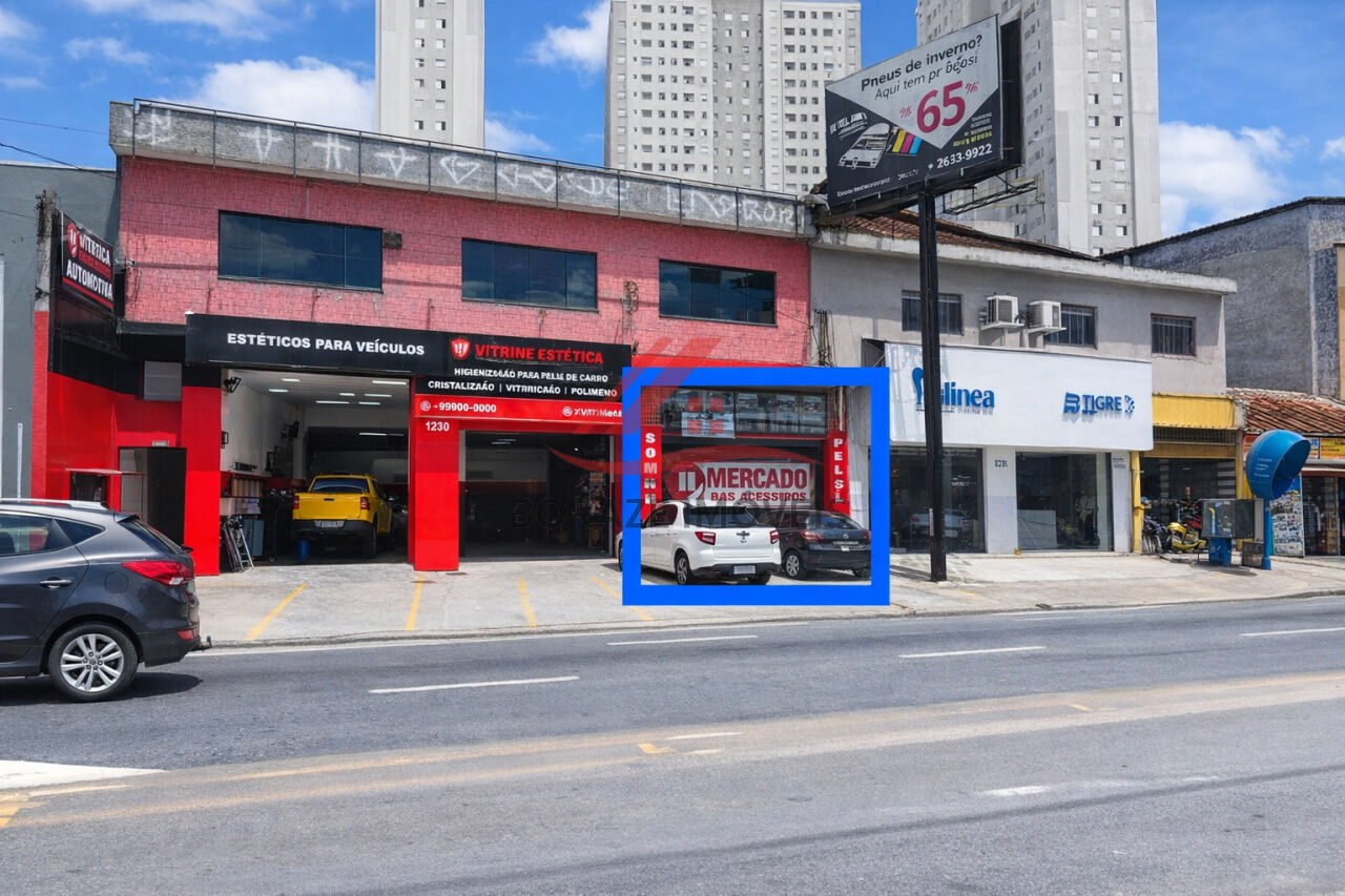 Salão Comercial para Locação em Mauá/SP - Av. Capitão João, ponto comercial de grande circulação!