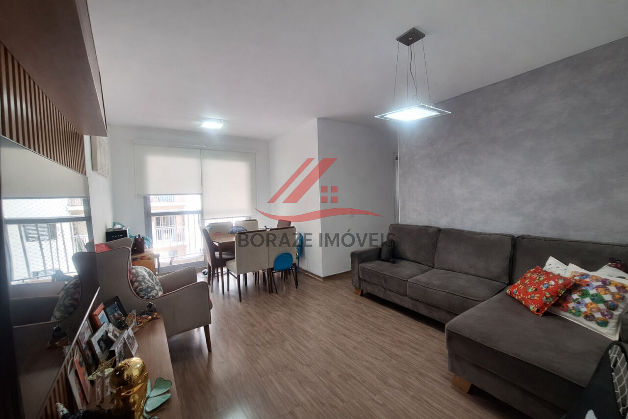 Apartamento de 67m² com 3 dormitórios sendo 1 suíte para comprar na Vila Homero Thon em Santo André