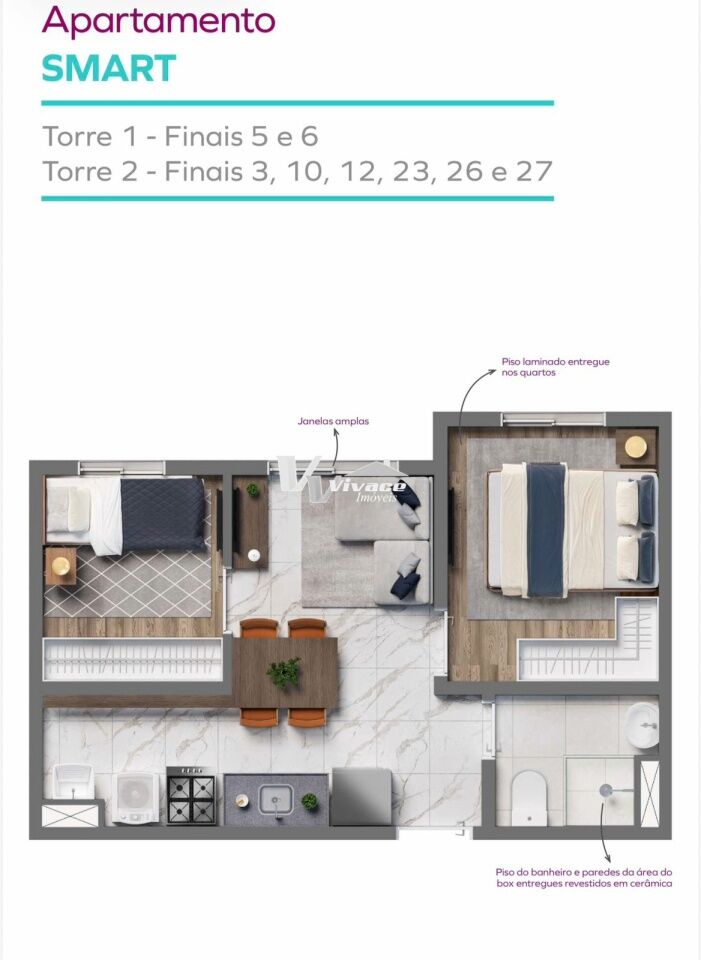 Apartamento para Venda - Água Branca