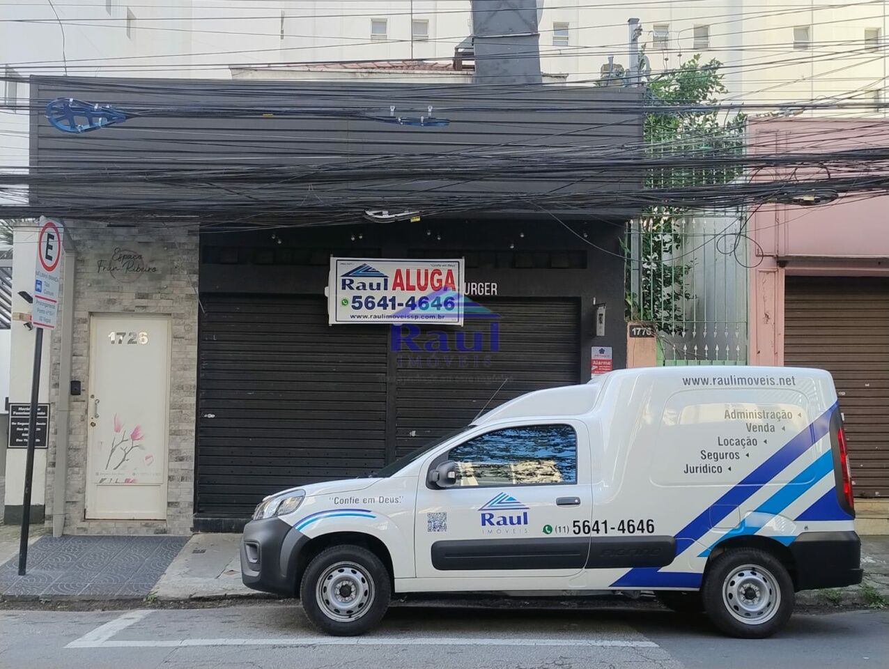 Salão para Locação - Cidade Monções