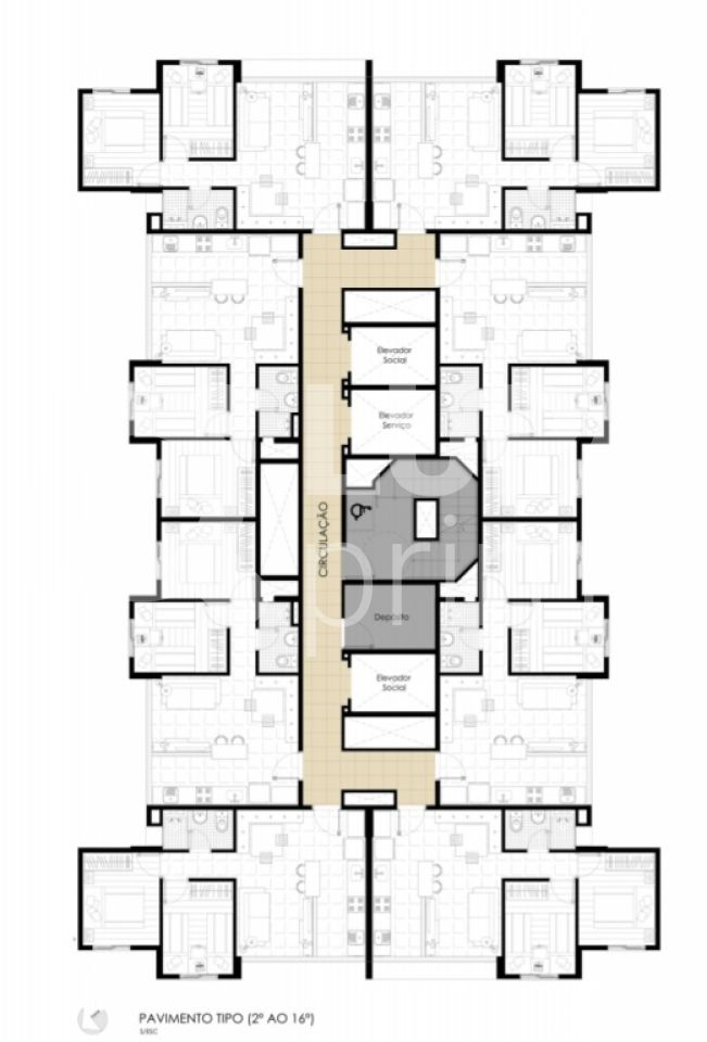 Apartamento, 2 quartos, 40 m² - Foto 3