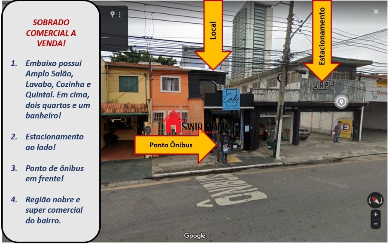 Sobrado para Venda - CHÁCARA SANTO ANTÔNIO ZONA SUL