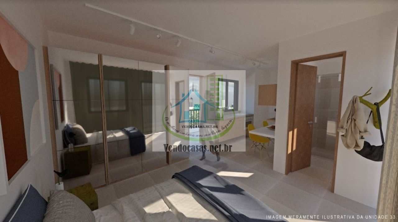 Kitnet-Studio, 24 m² - Foto 3