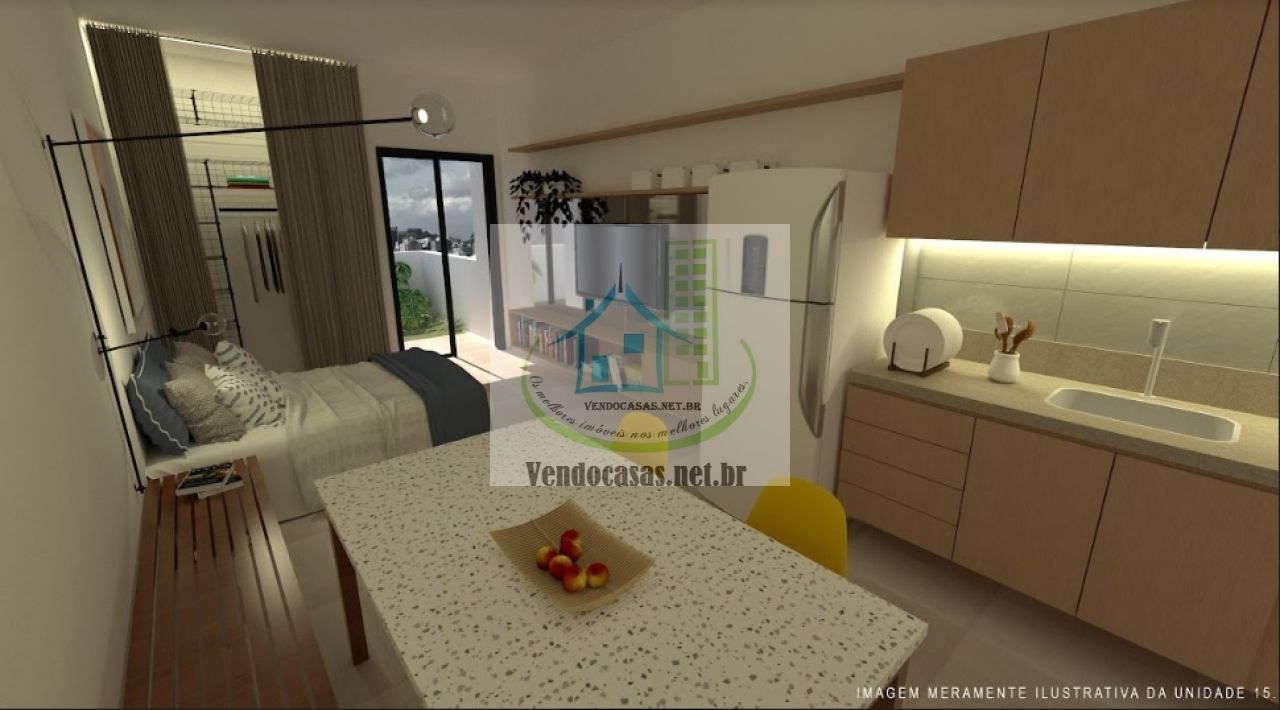 Kitnet-Studio, 24 m² - Foto 4