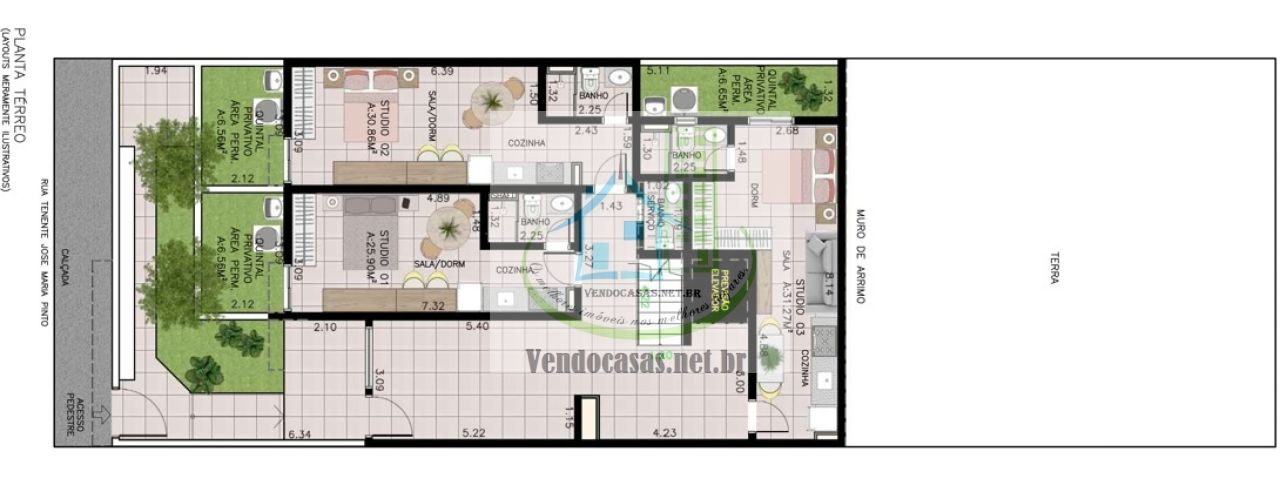 Kitnet-Studio, 24 m² - Foto 9