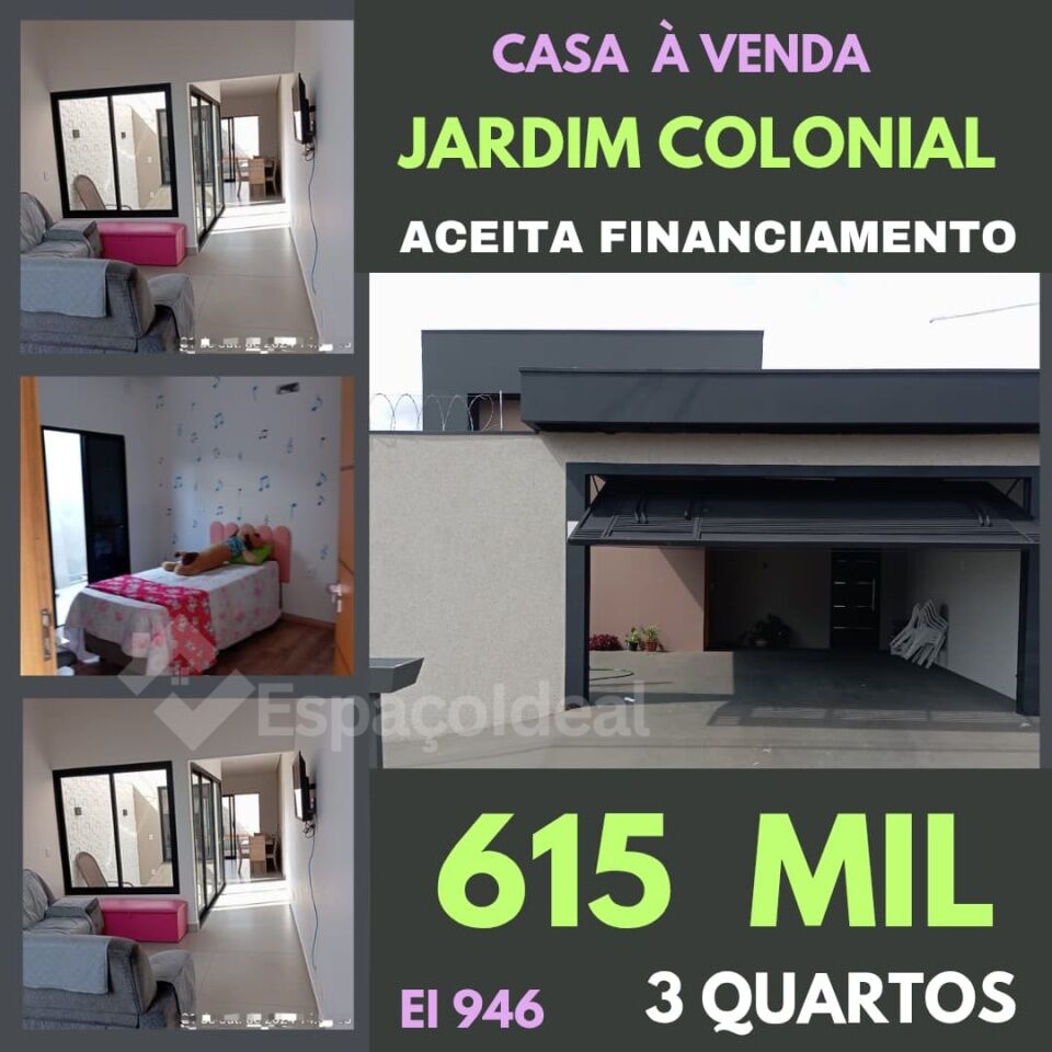 Casa, 3 quartos, 144 m² - Foto 1