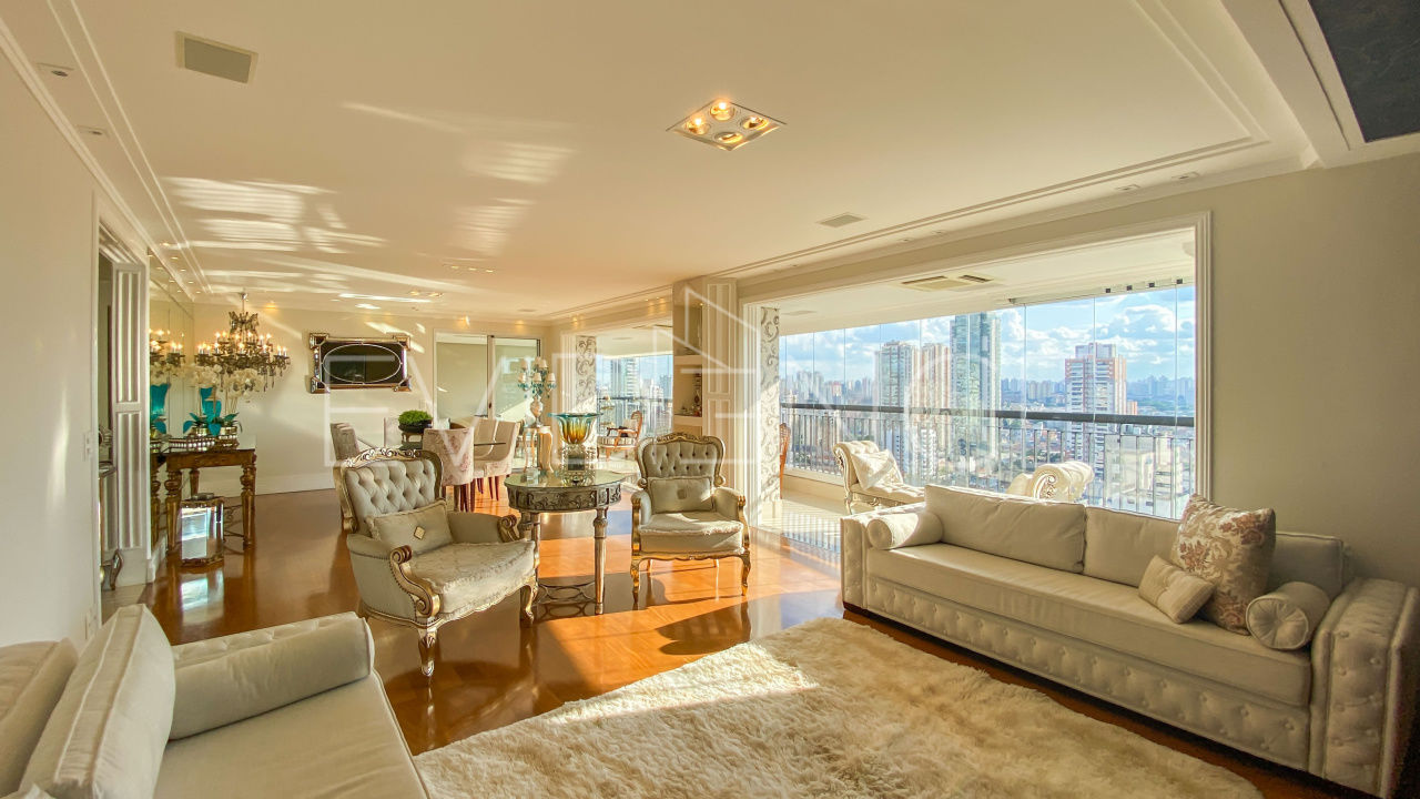 Apartamento com 234m², 4 dormitórios, 4 suítes, 4 vagas no bairro Anália Franco em São Paulo