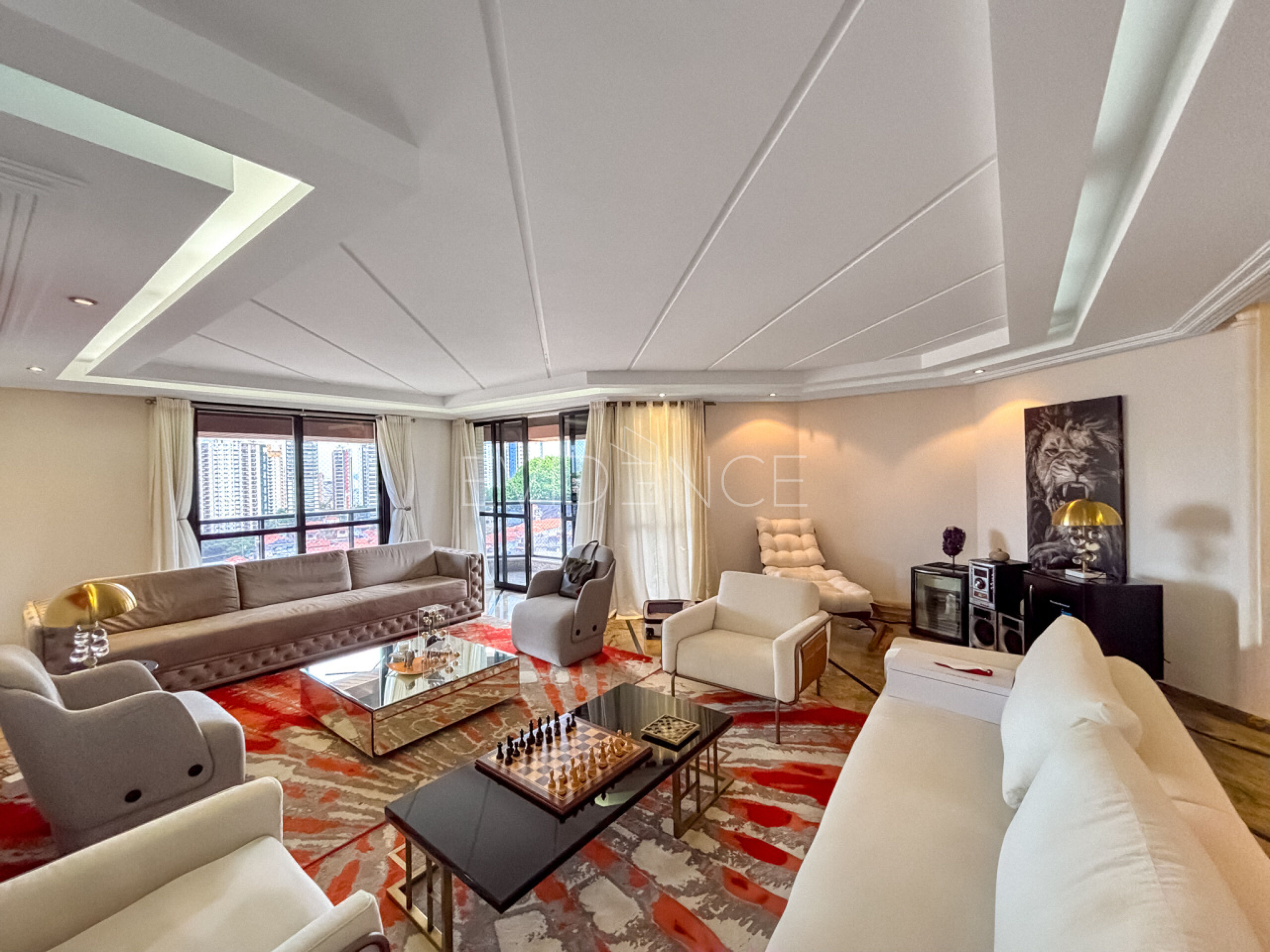 Apartamento com 343m², 4 dormitórios, 4 suítes, 4 vagas no bairro Jardim Anália Franco em São Paulo