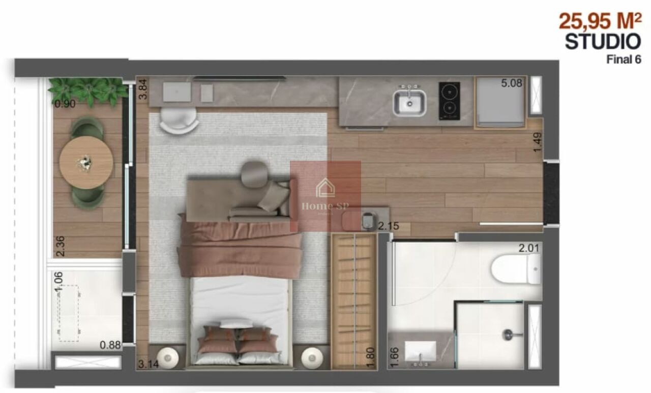 Studio para Venda - Vila Clementino