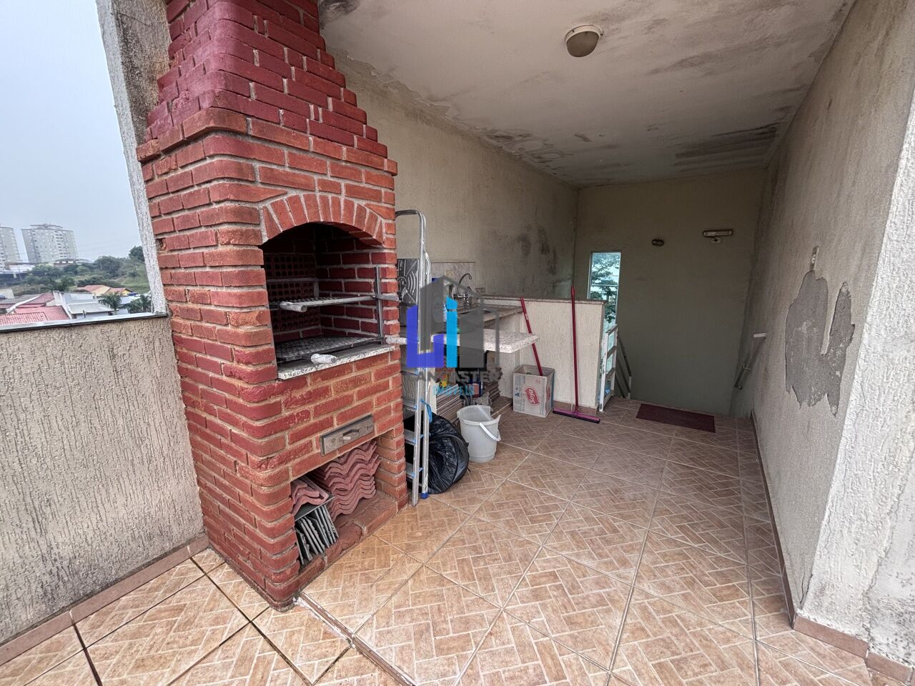 Churrasqueira na cobertura