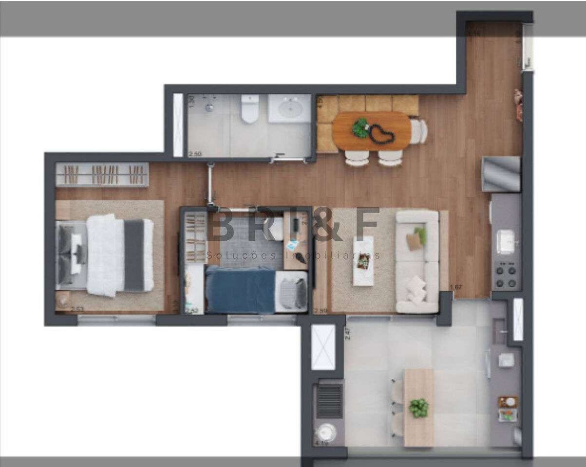 Apartamento para Venda - Brooklin