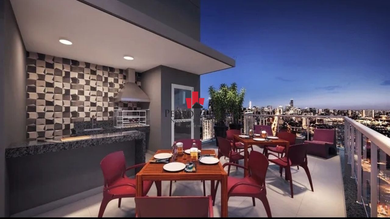 Apartamento 38m², 2 dormitórios,  sem vaga, semi-novo com armários planejados