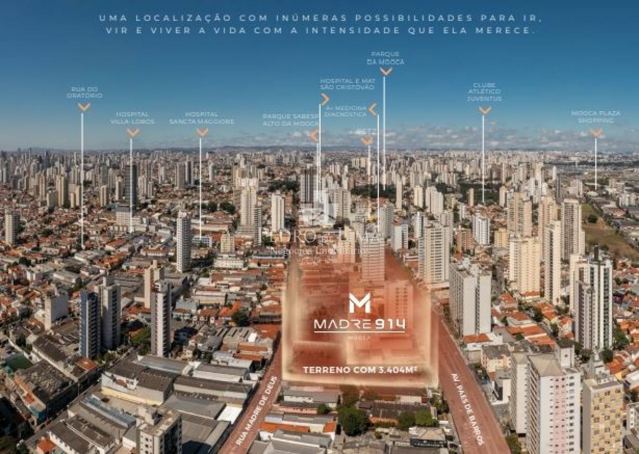 Apartamento de 2 quartos , sendo 2 suítes, 2 vagas, 102 m² - Condomínio Madre  914 Mooca - Mooca