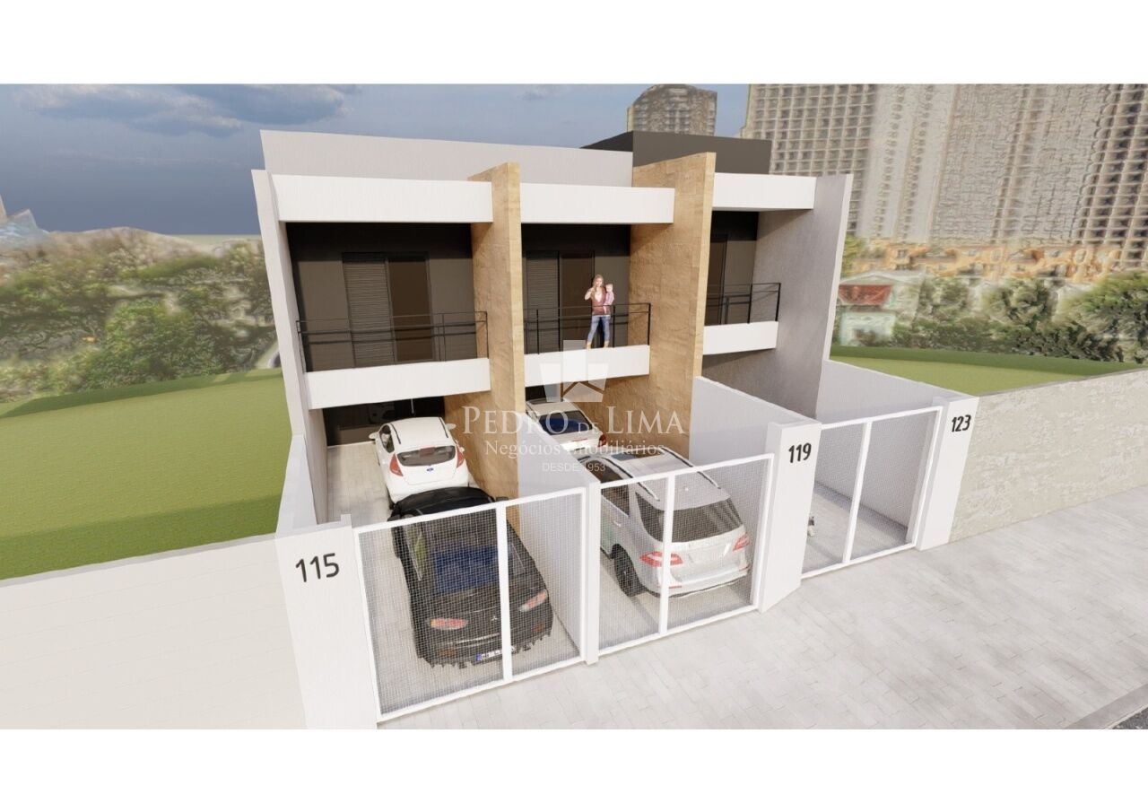 Sobrado frontal  com 3 dormitorios com suite no Parque Sonia