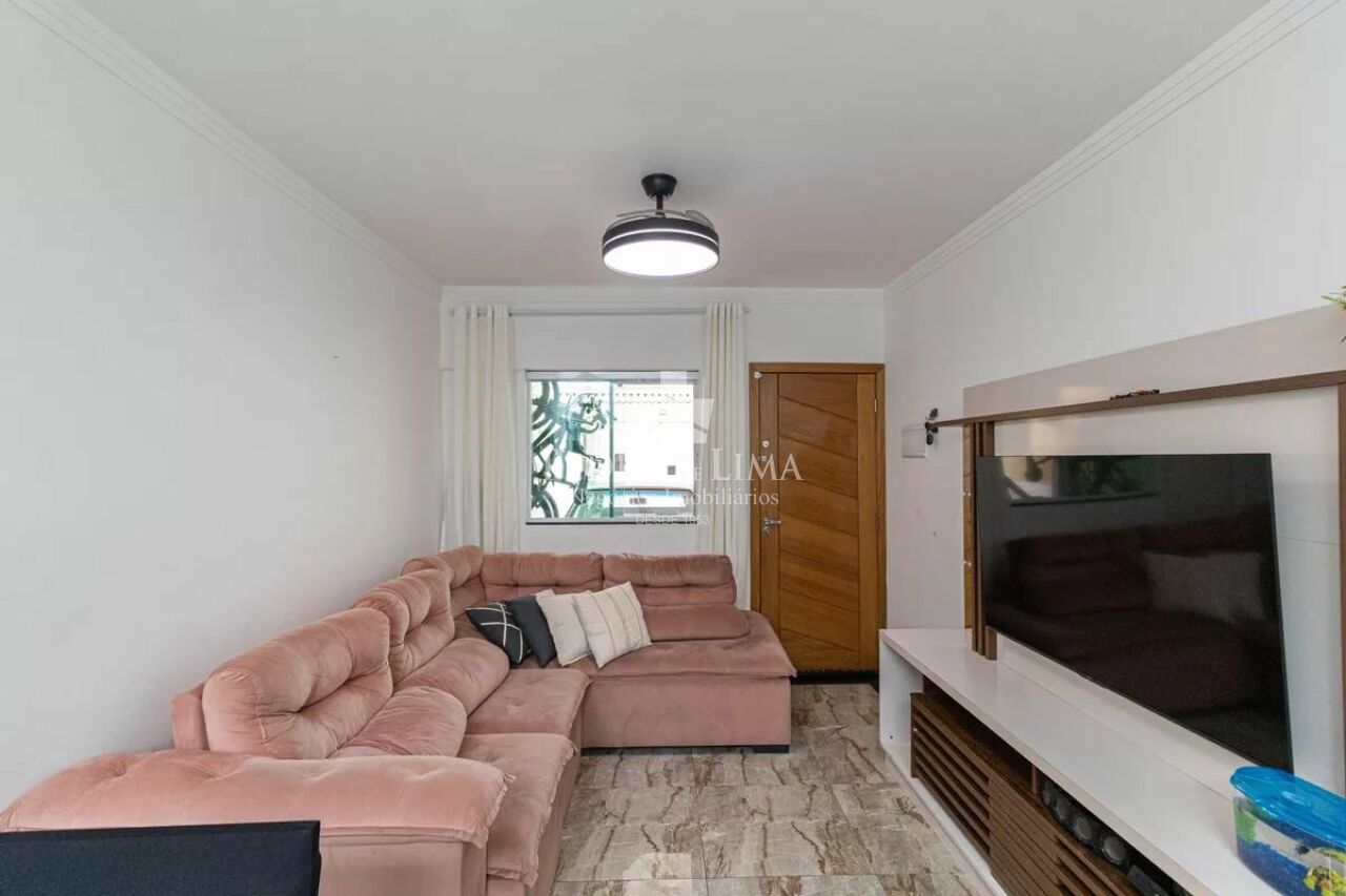 imagem do imovel Sobrado frontal na Vila Laís com 3 quartos, 1 suíte e 2 vagas na Penha ref: PE44970