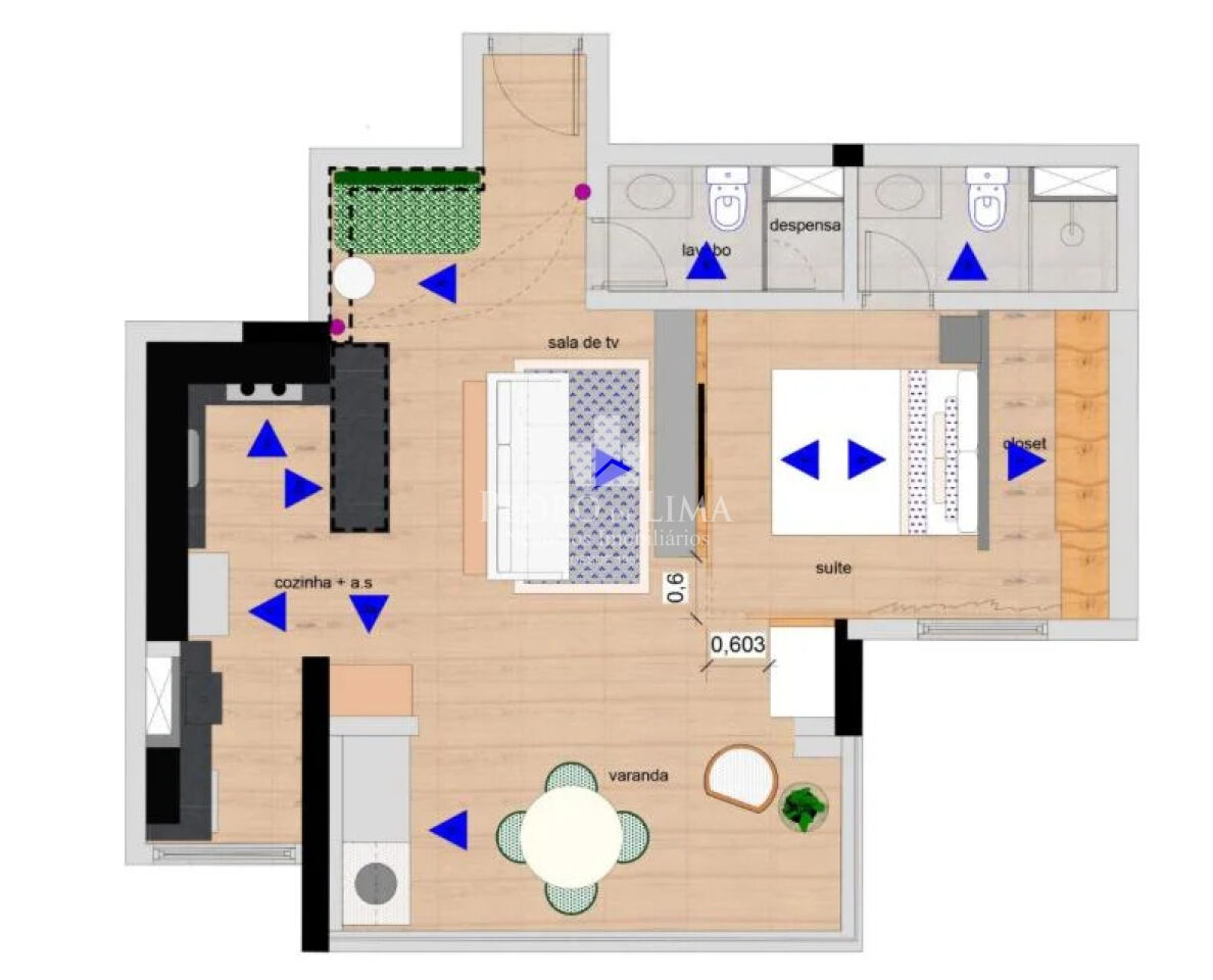 Apartamento na Vila Matilde  62m² - 1 suíte e 1 vaga