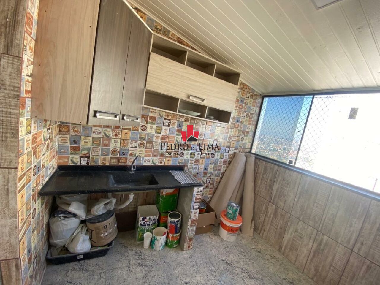 Cobertura com 2 quartos, área gourmet, quintal, 1 vaga em Sapopemba