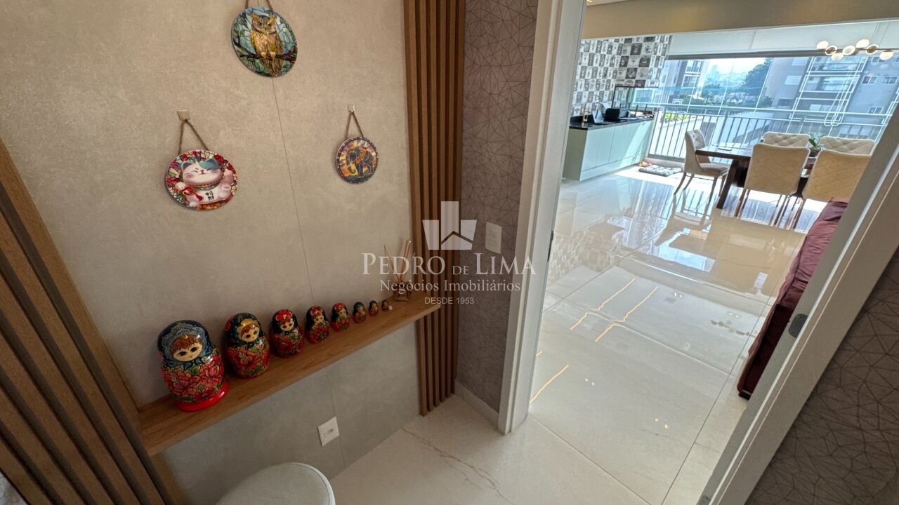 Apartamento alto padrão no Tatuapé, 144m², 3 suítes, varanda gourmet, 2 vagas. Condomínio High Park 