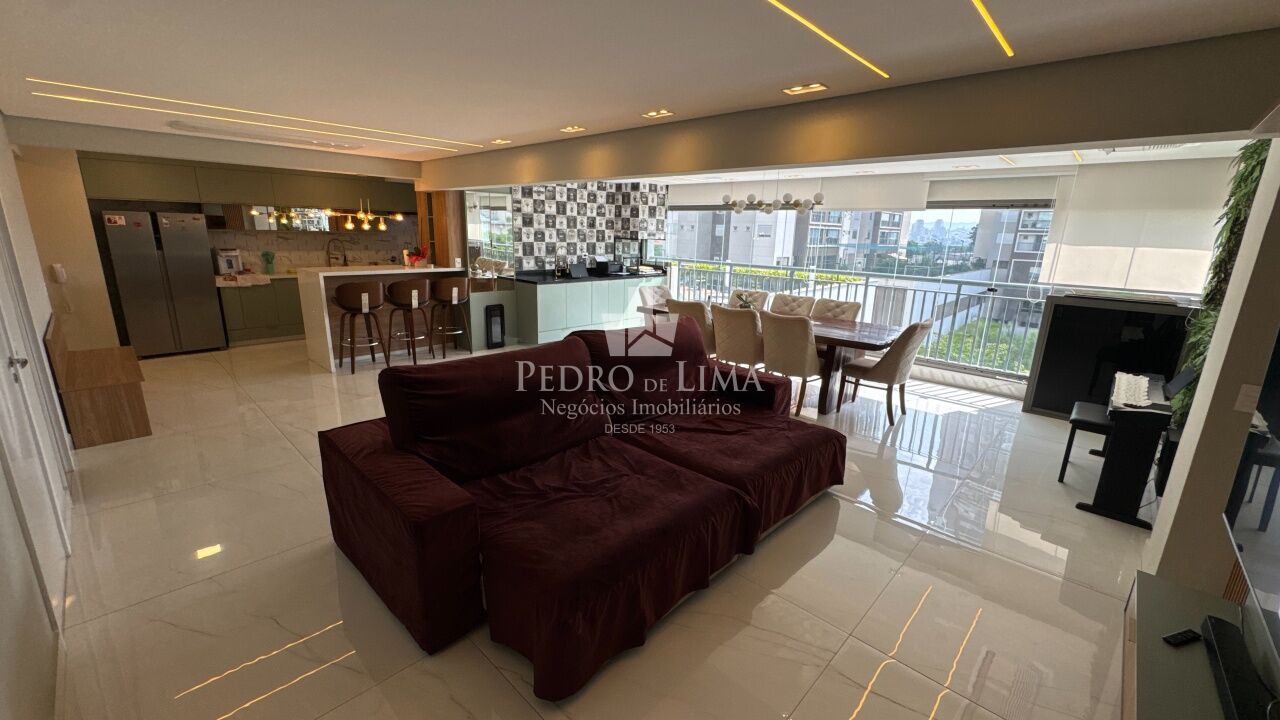 Apartamento alto padrão no Tatuapé, 144m², 3 suítes, varanda gourmet, 2 vagas. Condomínio High Park 
