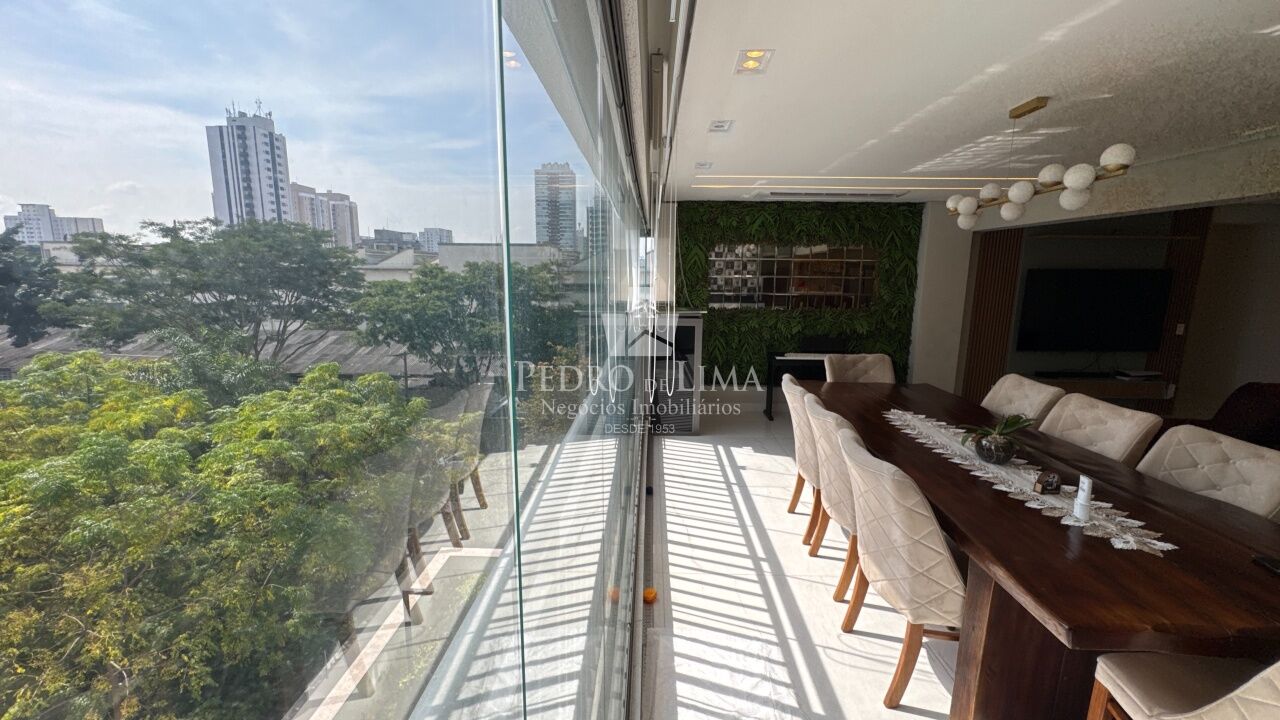 Apartamento alto padrão no Tatuapé, 144m², 3 suítes, varanda gourmet, 2 vagas. Condomínio High Park 