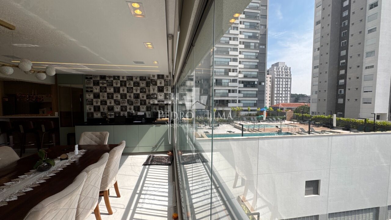 Apartamento alto padrão no Tatuapé, 144m², 3 suítes, varanda gourmet, 2 vagas. Condomínio High Park 