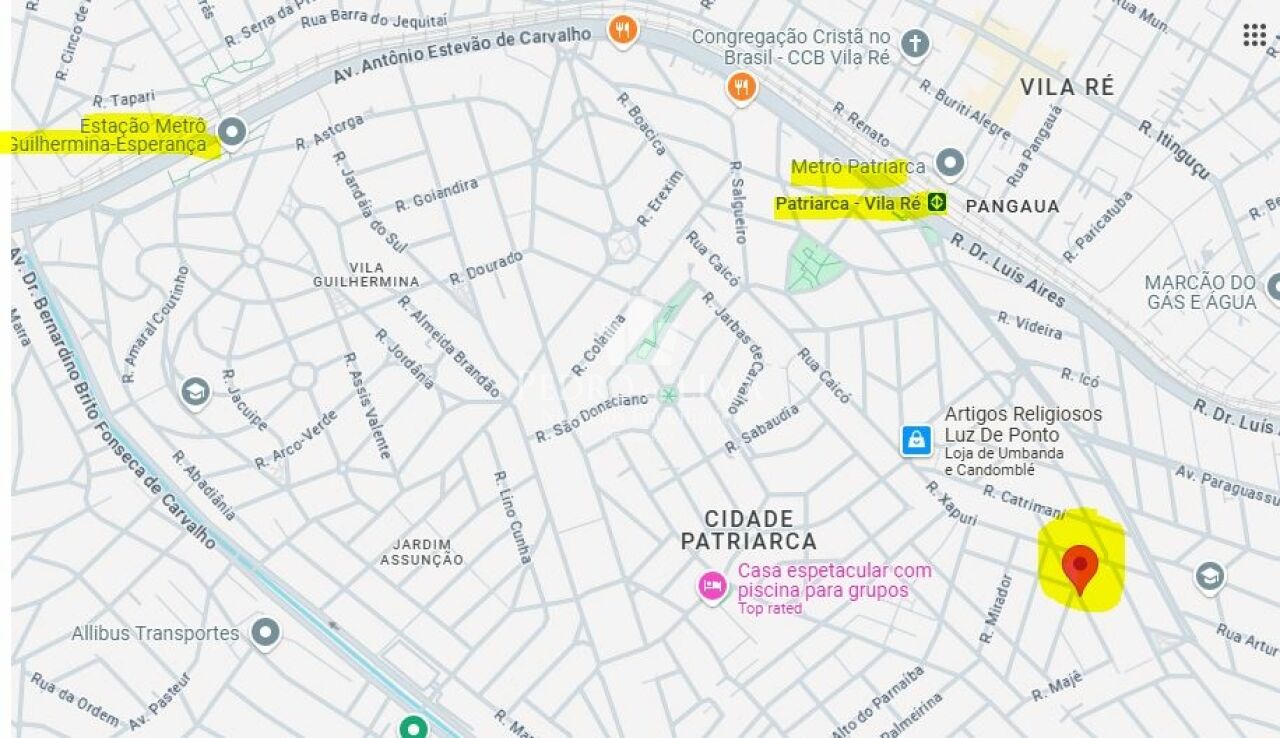 Terreno de 430m², 10X43, Vila Matilde 