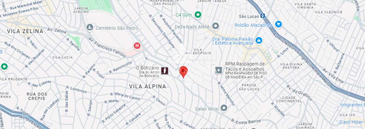 Terreno de 396 m² - Vila Alpina