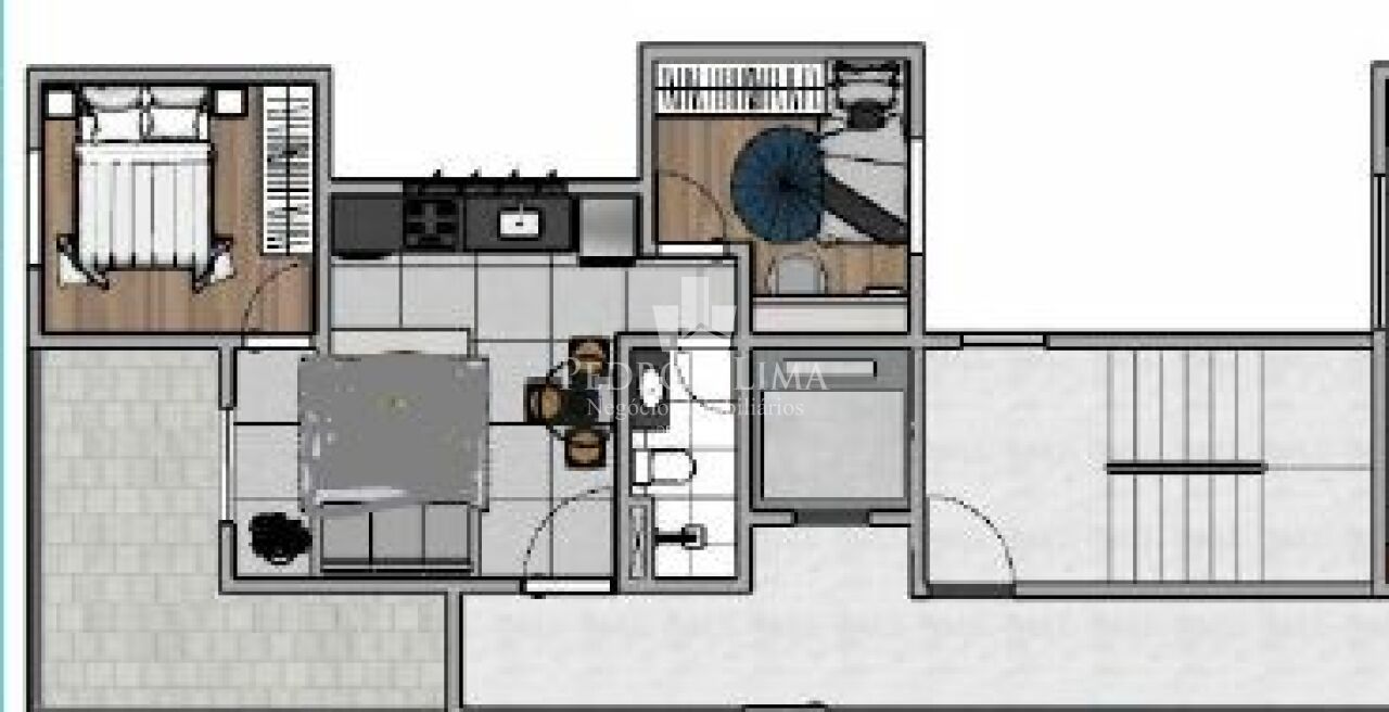 Apartamento Garden 40 m² + 30m², 2 quartos ,1 vaga, Vila Formosa. Condomínio Belluno