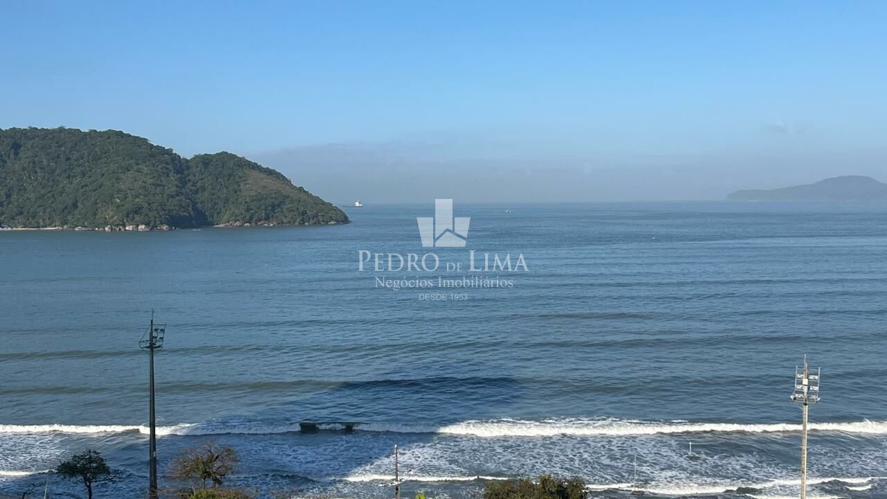 imagem do imovel Apartamento em Santos, 3 dormitório 1 vaga, Frente para o mar. Condomínio Timão. ref: TP29214