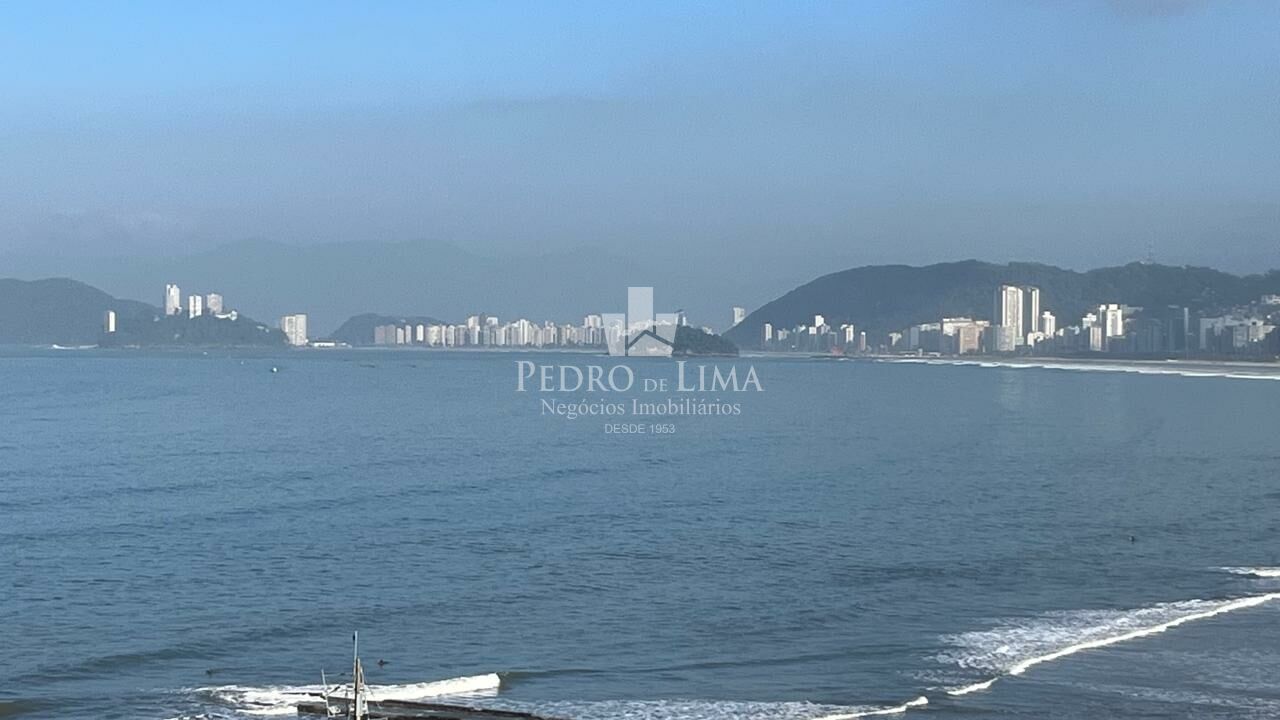 Apartamento em Santos, 3 dormitório 1 vaga, Frente para o mar. Condomínio Timão.